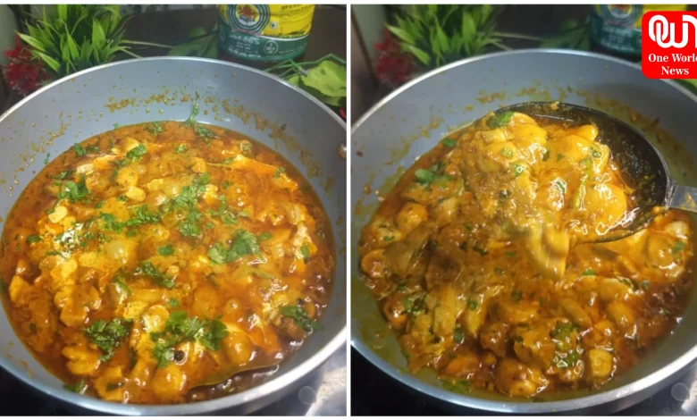 Mushroom Masala Recipe