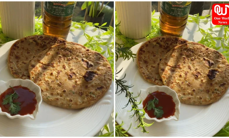 Paneer Paratha Recipe
