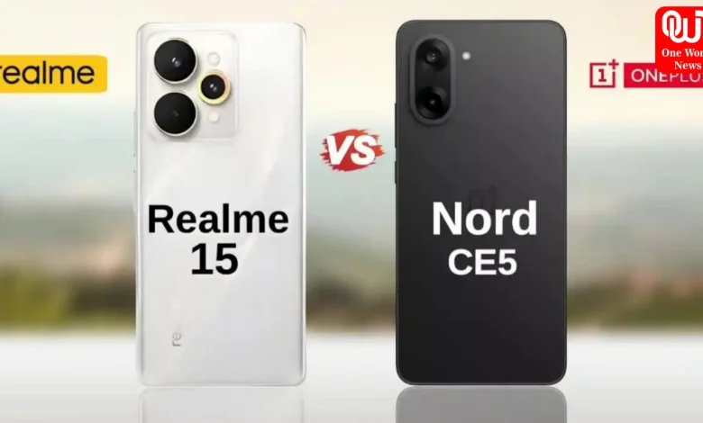 Redmi Note 15 5G Vs OnePlus Nord CE5 5G