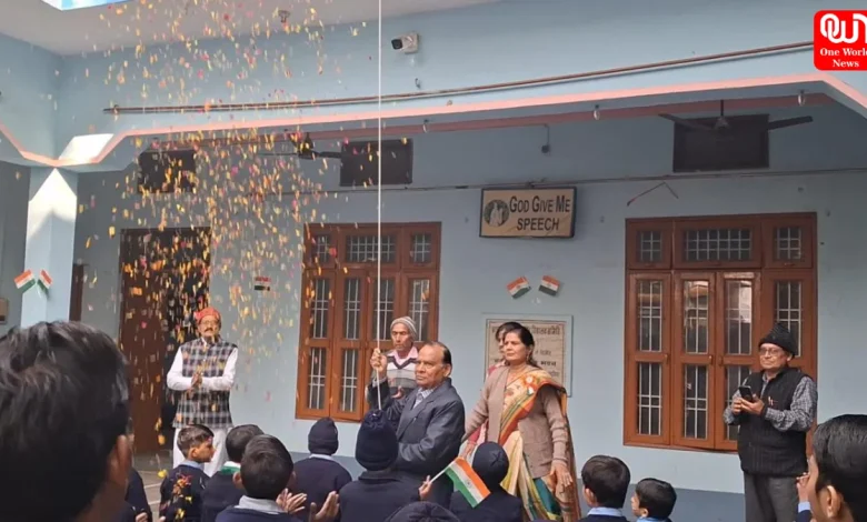 Republic Day Celebration in Pragnarain Mook Badhir Vidyalaya