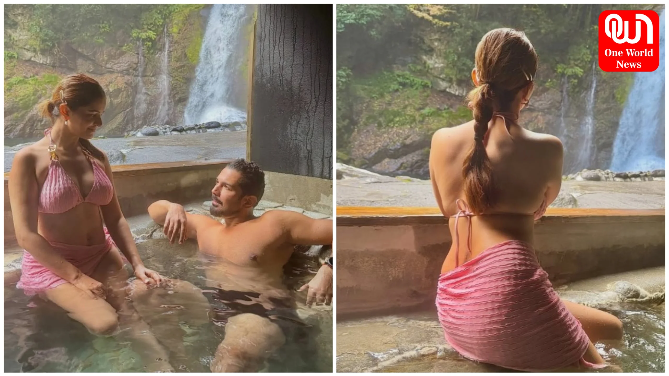 Rubina Dilaik bikini look