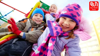 Take care of kids during winter