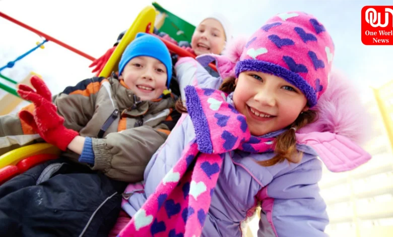 Take care of kids during winter