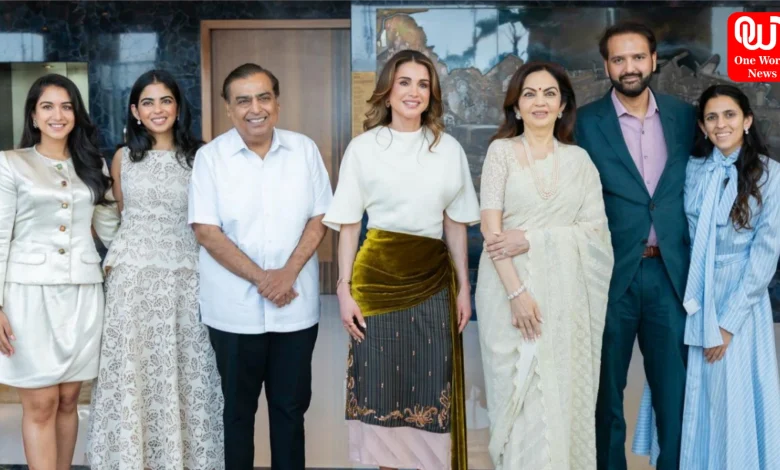 Ambani Family-Queen Rania