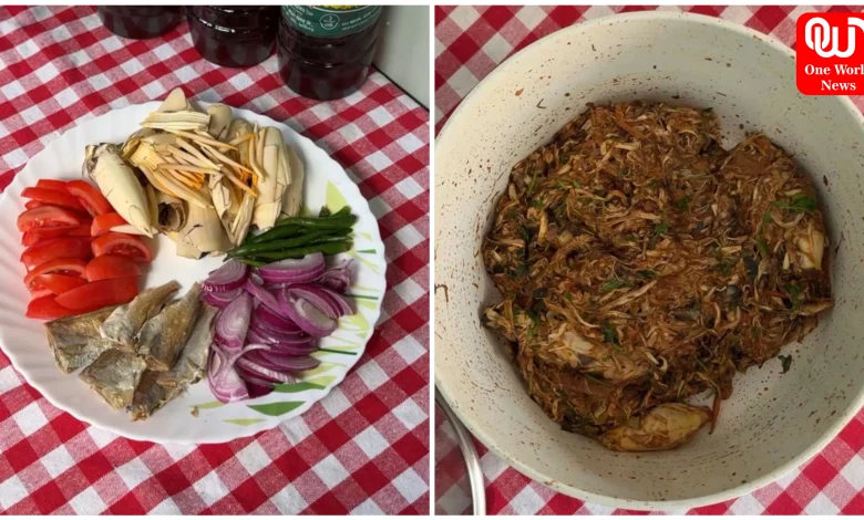 Banana Flower Chutney