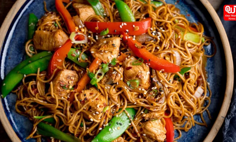 Chinese Chicken Noodles