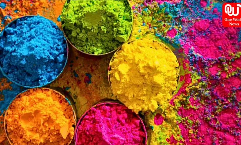 Homemade Holi Colors