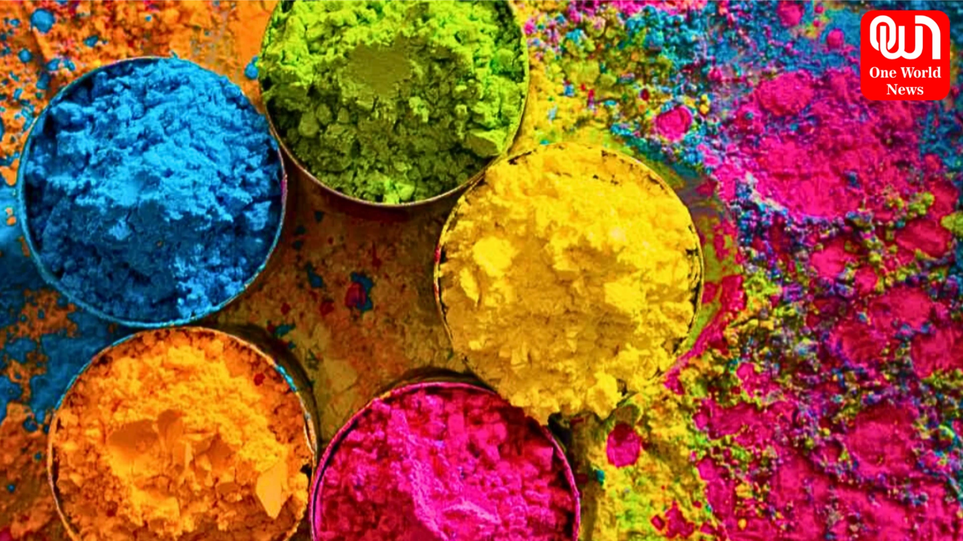 Homemade Holi Colors