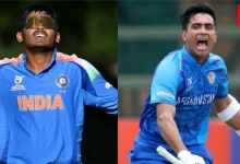 India vs Afghanistan U19 WC Semi-Final
