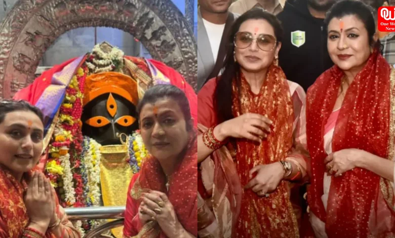 Rani Mukherji at Kalighat Temple