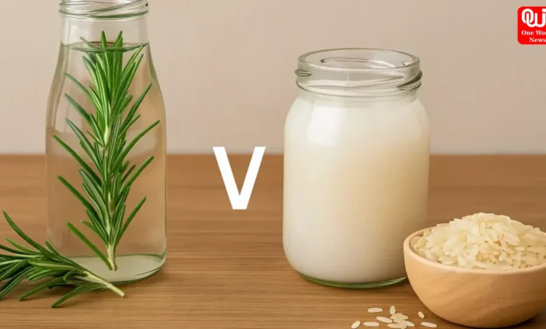Rice Water Vs Rosemary Oil