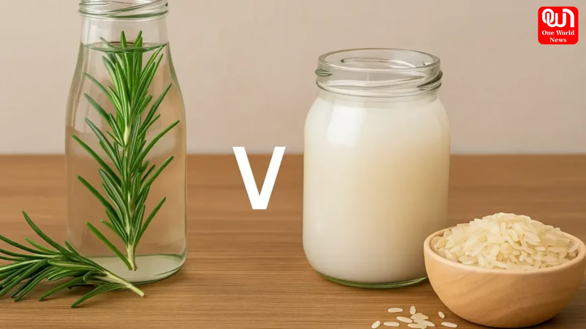 Rice Water Vs Rosemary Oil