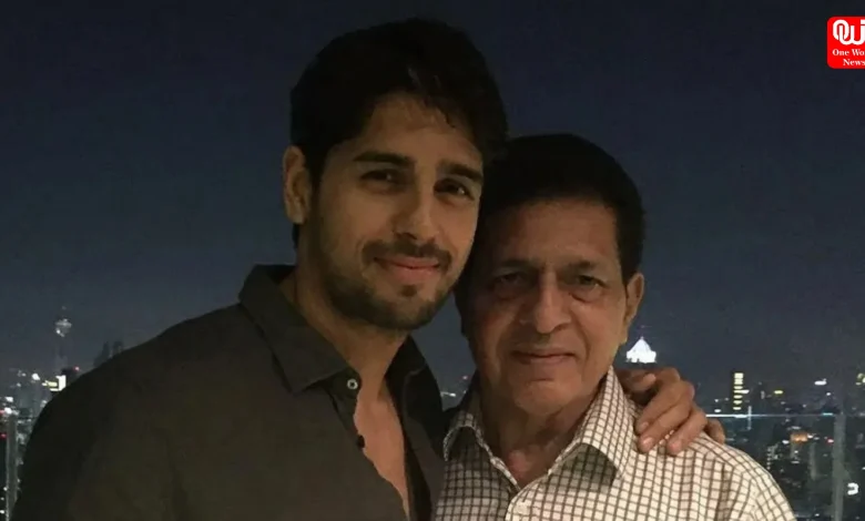 Sidharth Malhotra Father Dies