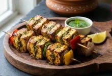 Stuffed Paneer Kebab