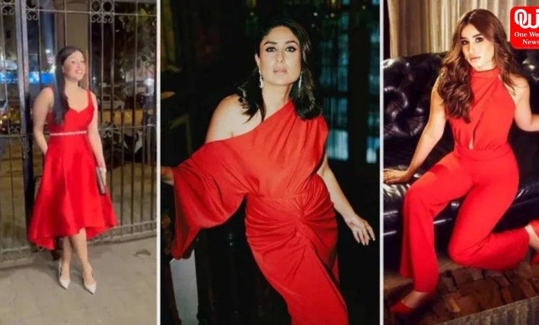 Valentine Week Red Dress Designs