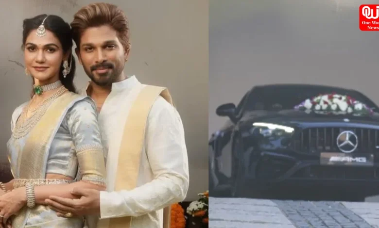 Allu Arjun Gifts Sneha Reddy