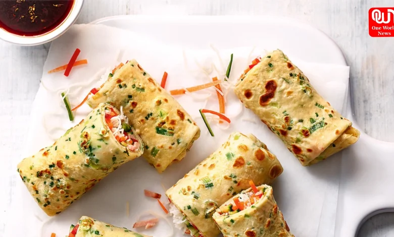 Egg Pancake Roll