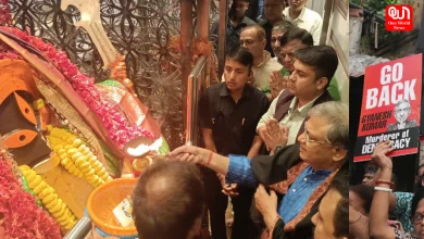 Gyanesh Kumar at Kalighat