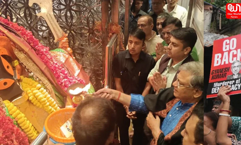 Gyanesh Kumar at Kalighat