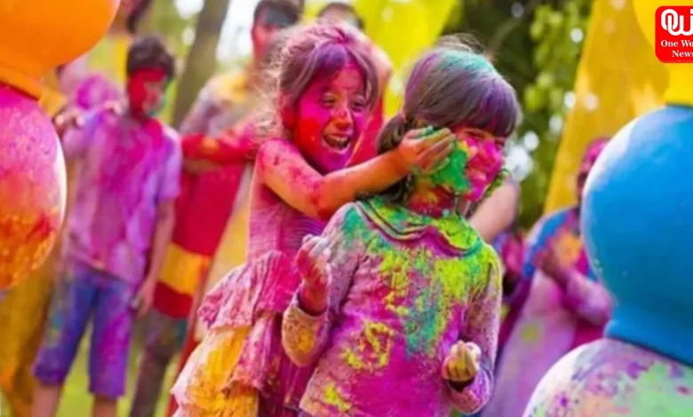 Kids Holi Skin Care Tips