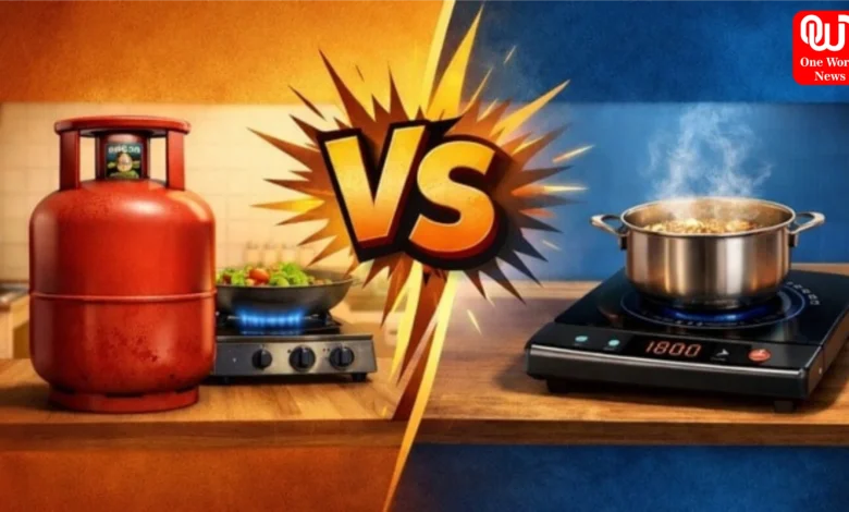 LPG Cylinder vs Induction