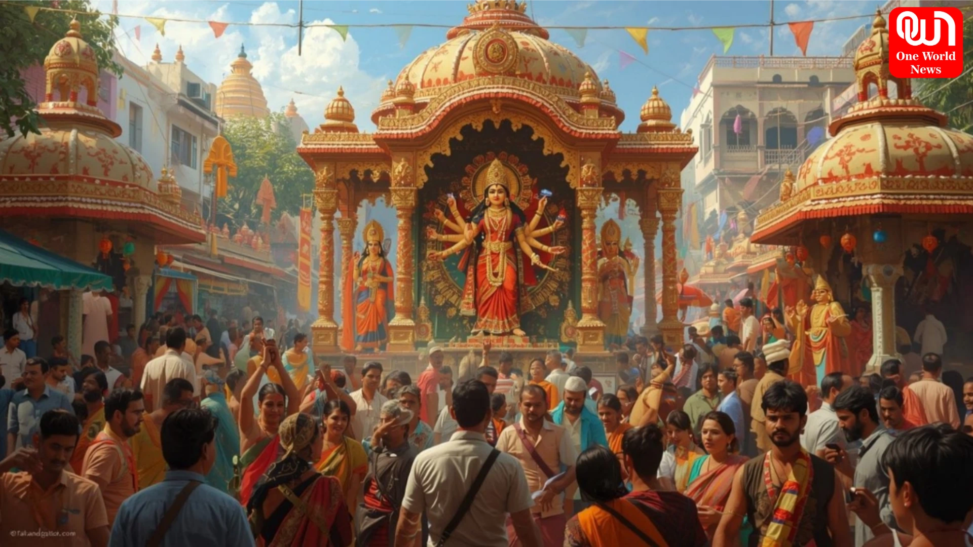 Navratri Temple Visit