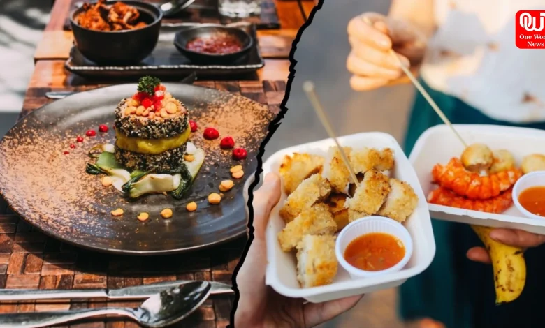 Street Food vs Cafe