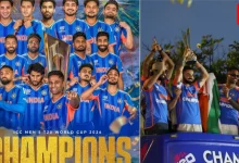 Team India Victory Parade