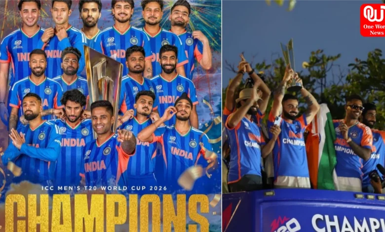 Team India Victory Parade