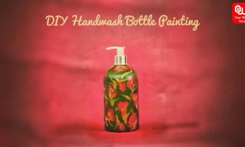 Hand Wash Bottle DIY