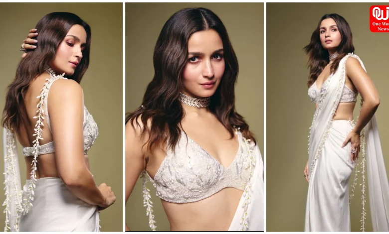 Alia Bhatt Saree Look
