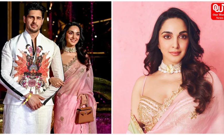 Kiara Advani Saree Look