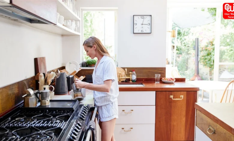 Kitchen cool in summer