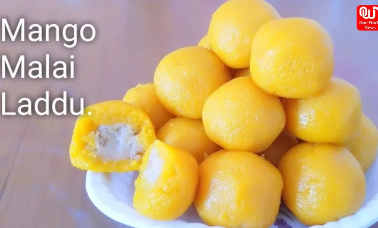 Mango Malai Laddu Recipe