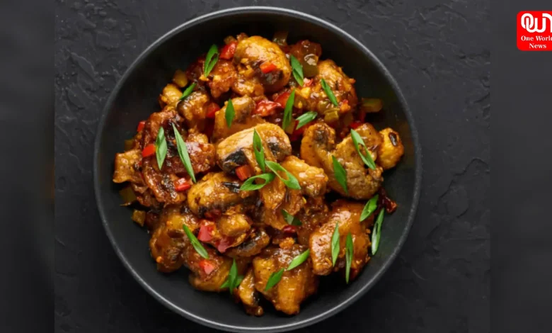 Mushroom Manchurian