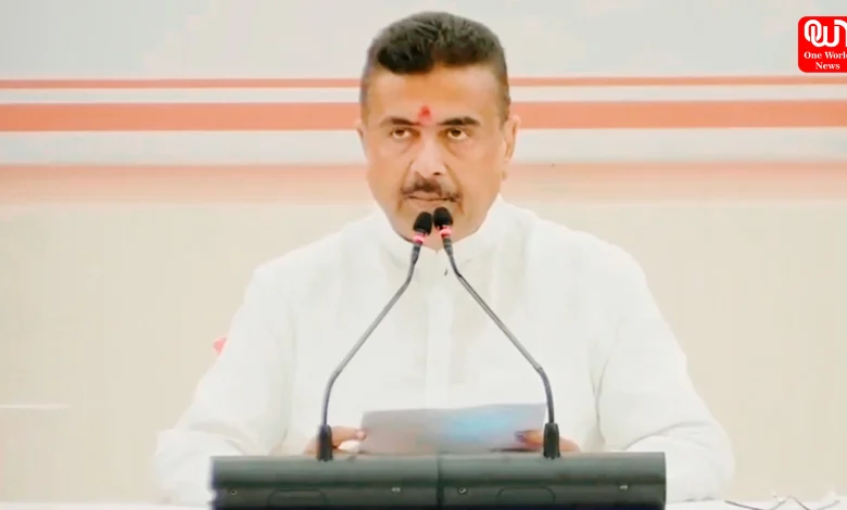 Suvendu Adhikari in Delhi