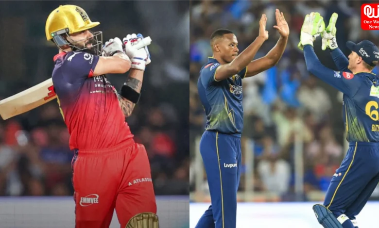 GT vs RCB Highlights