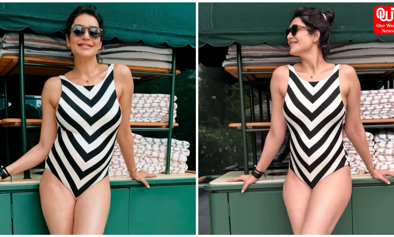 Karishma Tanna in Monokini