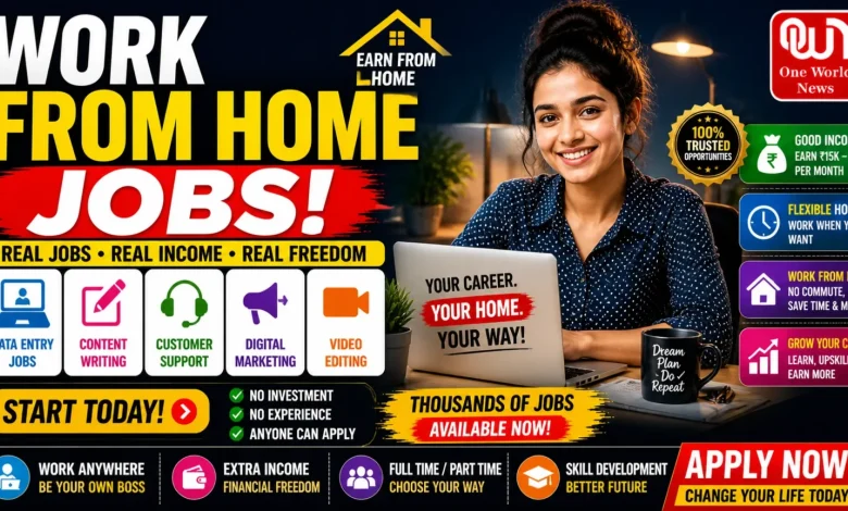 Work From Home Jobs