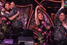 Madhuri Dixit and Karisma Kapoor