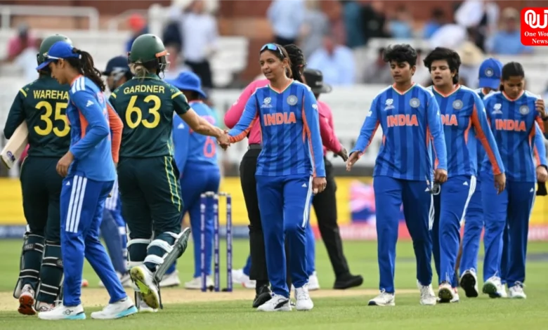 AUS W vs IND W