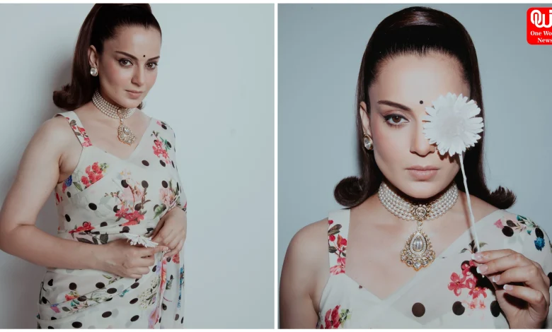 Kangana Ranaut Retro Look
