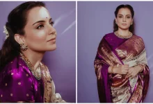 Kangana Ranaut Saree Look