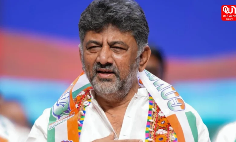 Karnataka CM DK Shivakumar