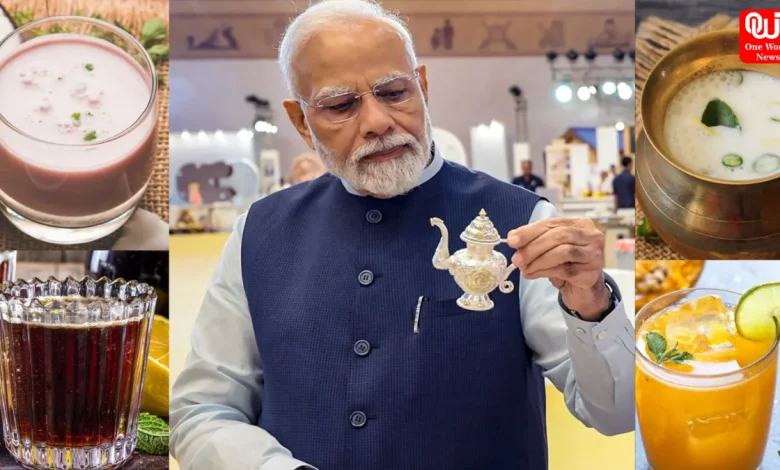 PM Modi Highlights Indian Summer Drinks