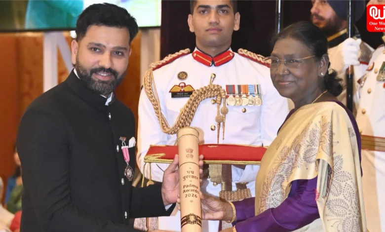 Rohit Sharma Padma Shri Award