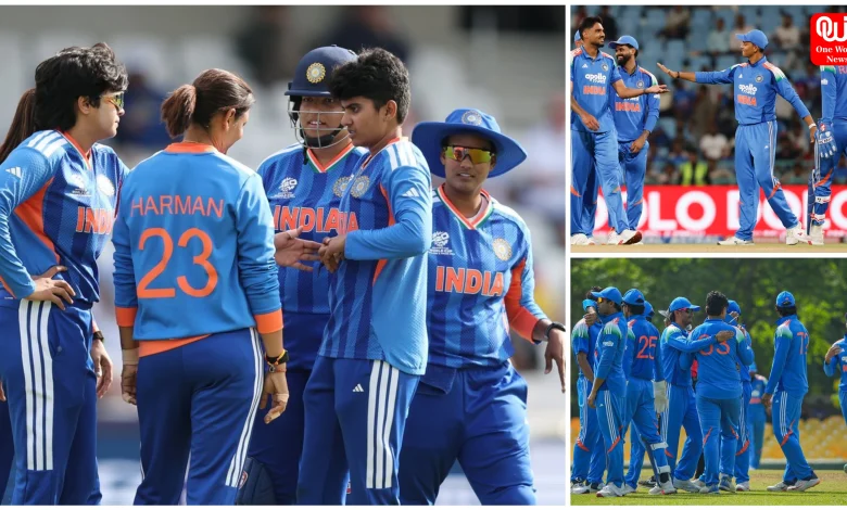 Team India Winning Hat Trick