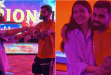 Virat Kohli-Anushka Sharma Dance