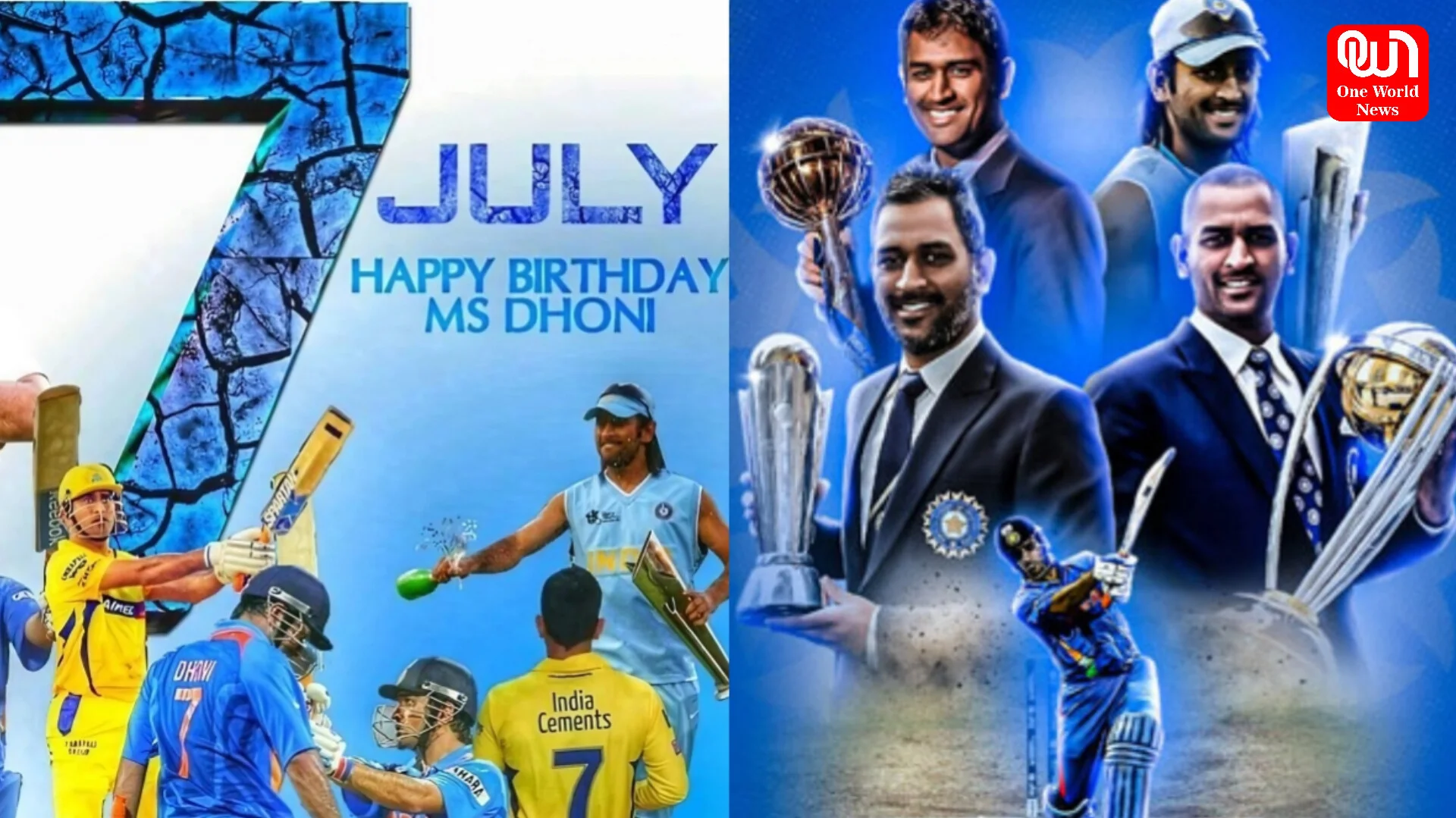 MS Dhoni Birthday