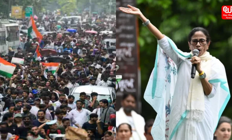 Mamata Banerjee-CJP Protest